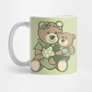 Teddy Bear Mom Baby Mug